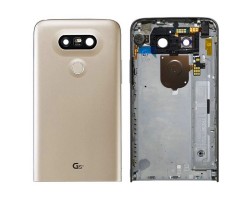 Hátlap LG G5 (H850) akkufedél (kamera plexi, új-lenyomat olvasó) arany ACQ88954404